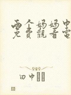 两个妈妈中文版免费观看电视剧全集