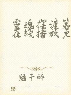 灵魂摆渡第4季在线播放免费封面