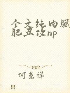 全文纯肉脏欲老肥丑攻np