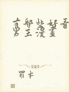 有哪些好看的双男主漫画封面