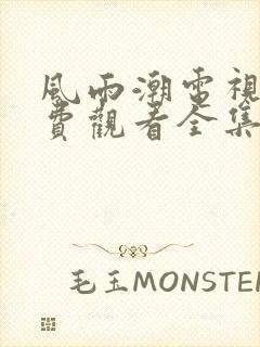 风雨潮电视剧免费观看全集完整版高清