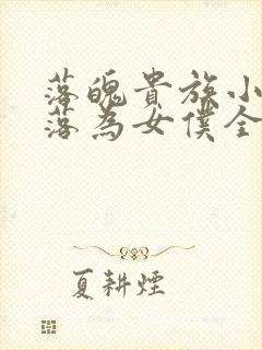 落魄贵族小姐沦落为女仆全集免费封面