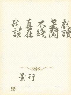 我真不是戏神小说在线阅读