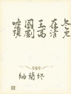 嘘国王在冬眠电视剧高清免费播放封面