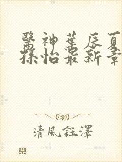 医神叶辰夏若雪孙怡最新章节