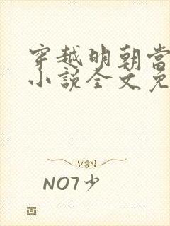 穿越明朝当皇帝小说全文免费阅读