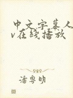 中文字幕人妻av在线播放