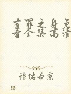 有罪之身免费观看全集高清在线播放