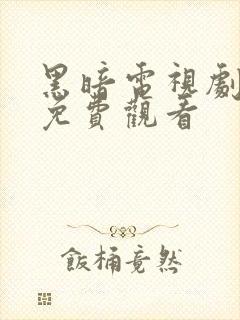 黑暗电视剧全集免费观看