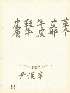 皮鞋牛皮革和头层牛皮哪个好