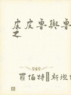 皮皮鲁与鲁西西之封面