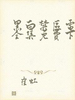 黑白禁区电视剧全集免费下载