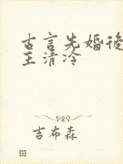 古言先婚后爱女主清冷