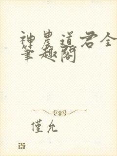 神农道君全文无笔趣阁