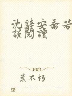 沈辞安乔若兮小说阅读