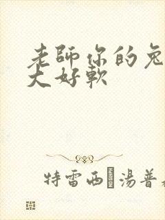 老师你的兔子好大好软