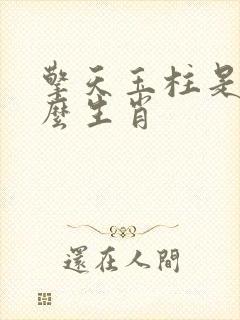 擎天玉柱是指什么生肖