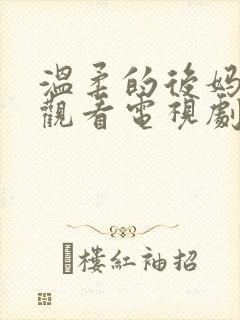 温柔的后妈在线观看电视剧免费高清完整韩剧