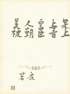 美人皇上是双儿被朝臣看上小说简介