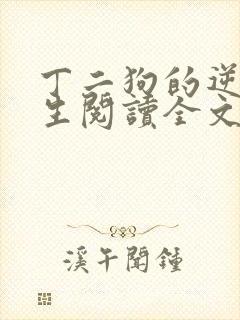 丁二狗的逆袭人生阅读全文全文