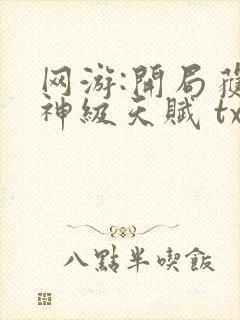 网游:开局获得神级天赋 txt下载