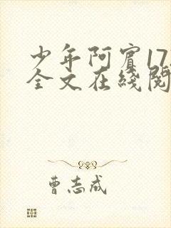 少年阿宾172全文在线阅读