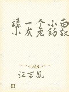 讲一个小白兔和小灰兔的故事