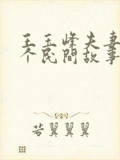 王玉峰夫妻是哪个民间故事人物