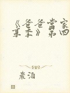 《爸爸当家·慢享季》第四季免费观看封面