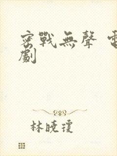 密战无声 电视剧