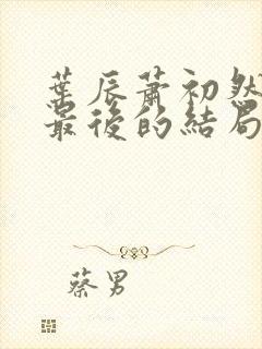 叶辰萧初然最新最后的结局是什么