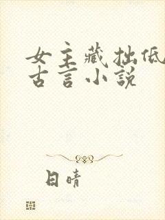 女主藏拙低调的古言小说
