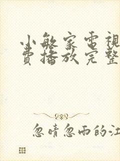 小敏家电视剧免费播放完整版19集封面