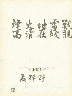 烽火地雷战电影高清在线观看封面