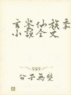 玄鉴仙族季越人小说全文