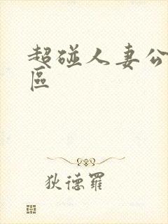 超碰人妻公开一区