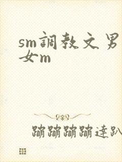 sm调教文男s女m