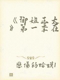 《御姐正太御姐》第一季在线观看封面