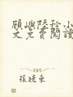 顾屿陆矜小说全文免费阅读