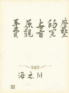 平原上的摩西免费观看完整版高清