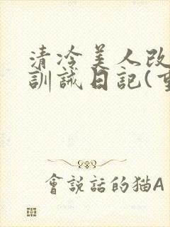 清冷美人改/造训诫日记(重口)小说封面