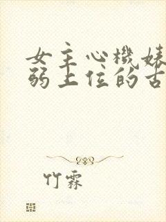 女主心机婊装柔弱上位的古言