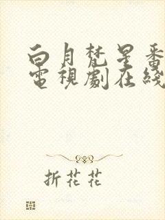 白月梵星番外篇电视剧在线观看全集免费播放