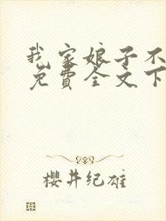 我家娘子不对劲免费全文下载