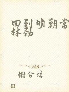 回到明朝当王爷林劲封面