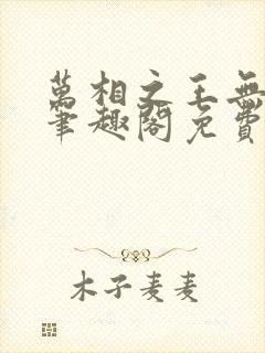 万相之王无弹窗笔趣阁免费