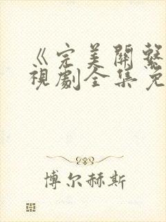 《完美关系》电视剧全集免费观看