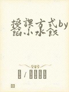 授课方式by肉馅小水饺