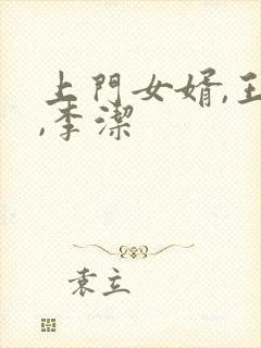 上门女婿,王浩,李洁封面