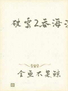 破云2吞海淮上